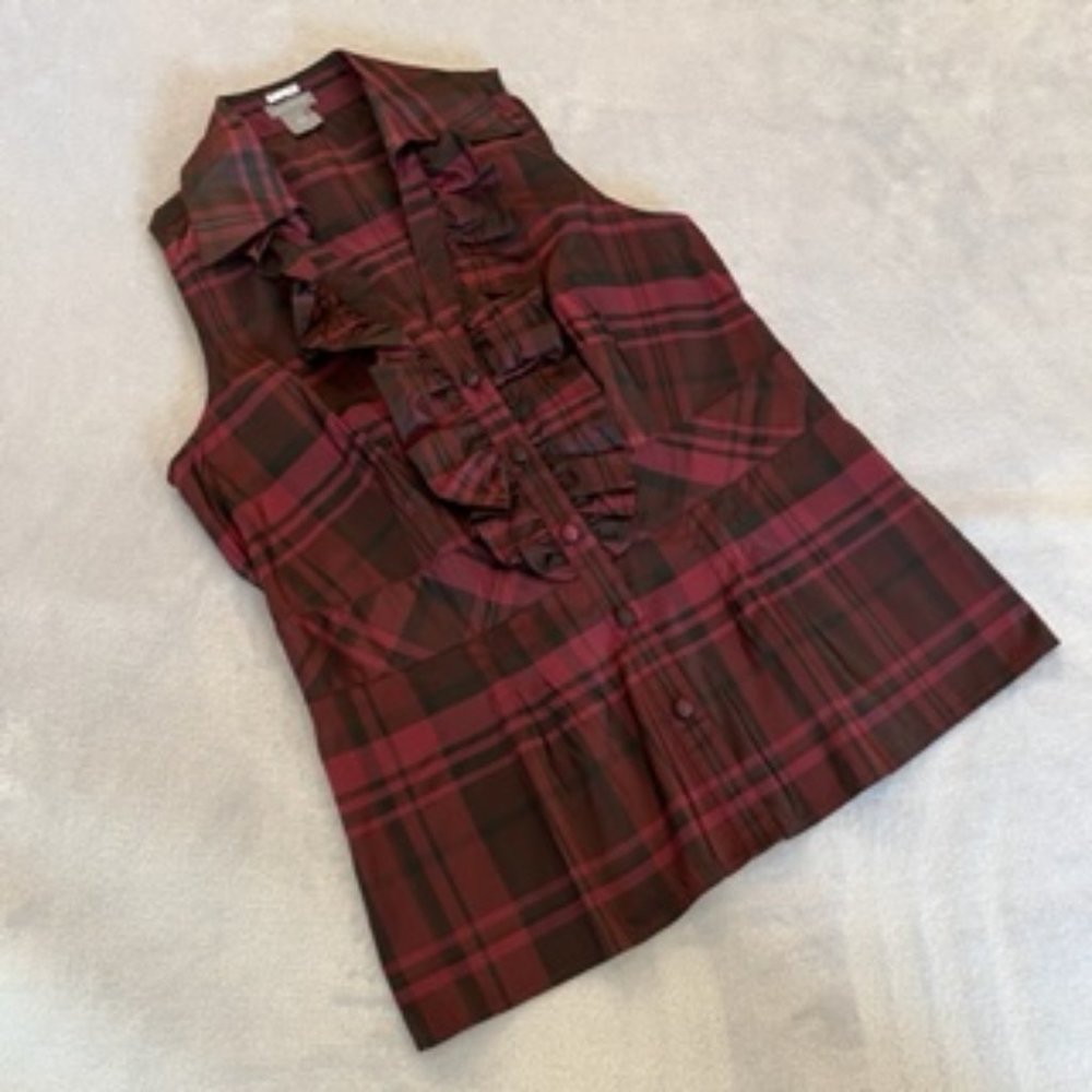 Ann Taylor Women's Silk Top Shirt 6